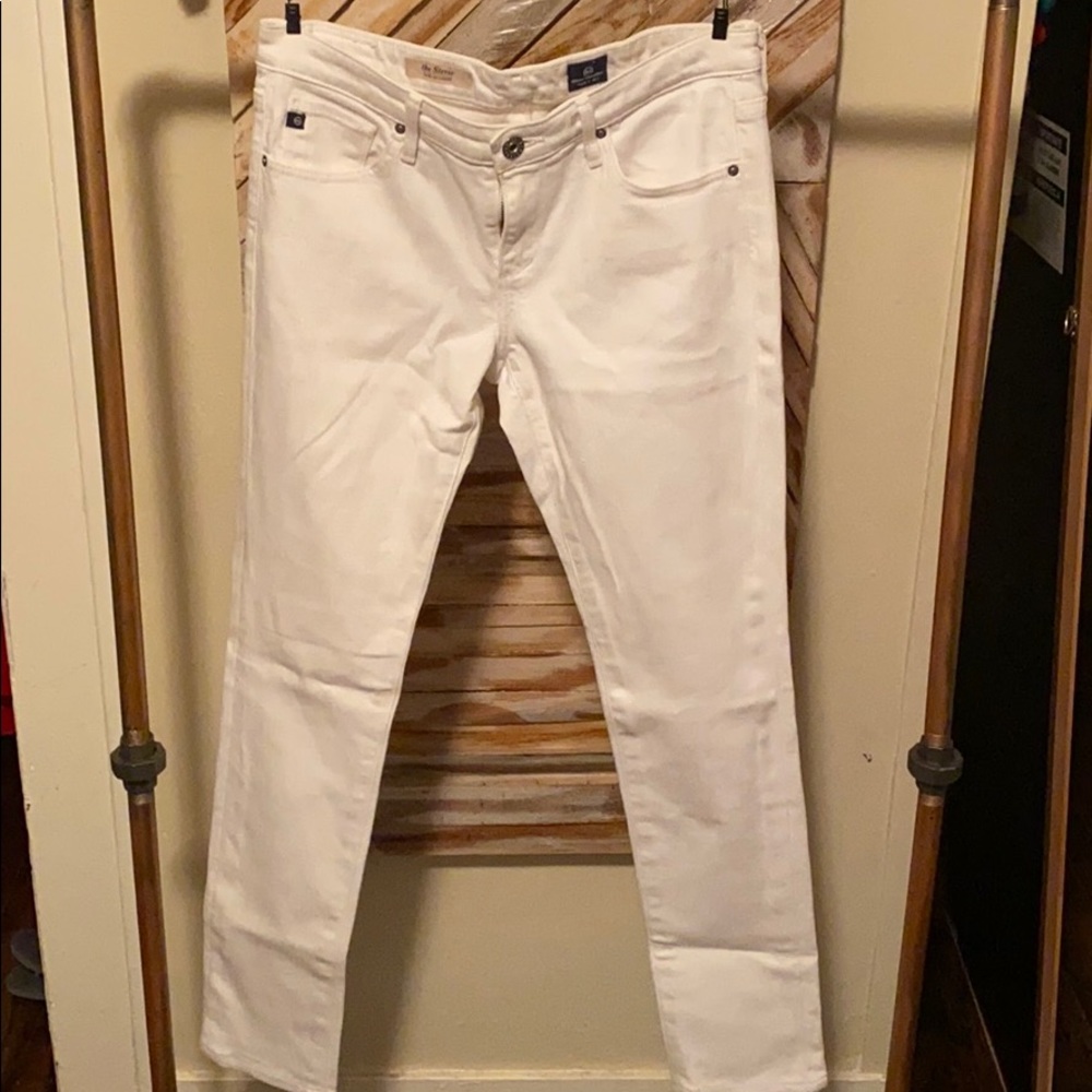 Adriano Goldshmied skinny white jeans